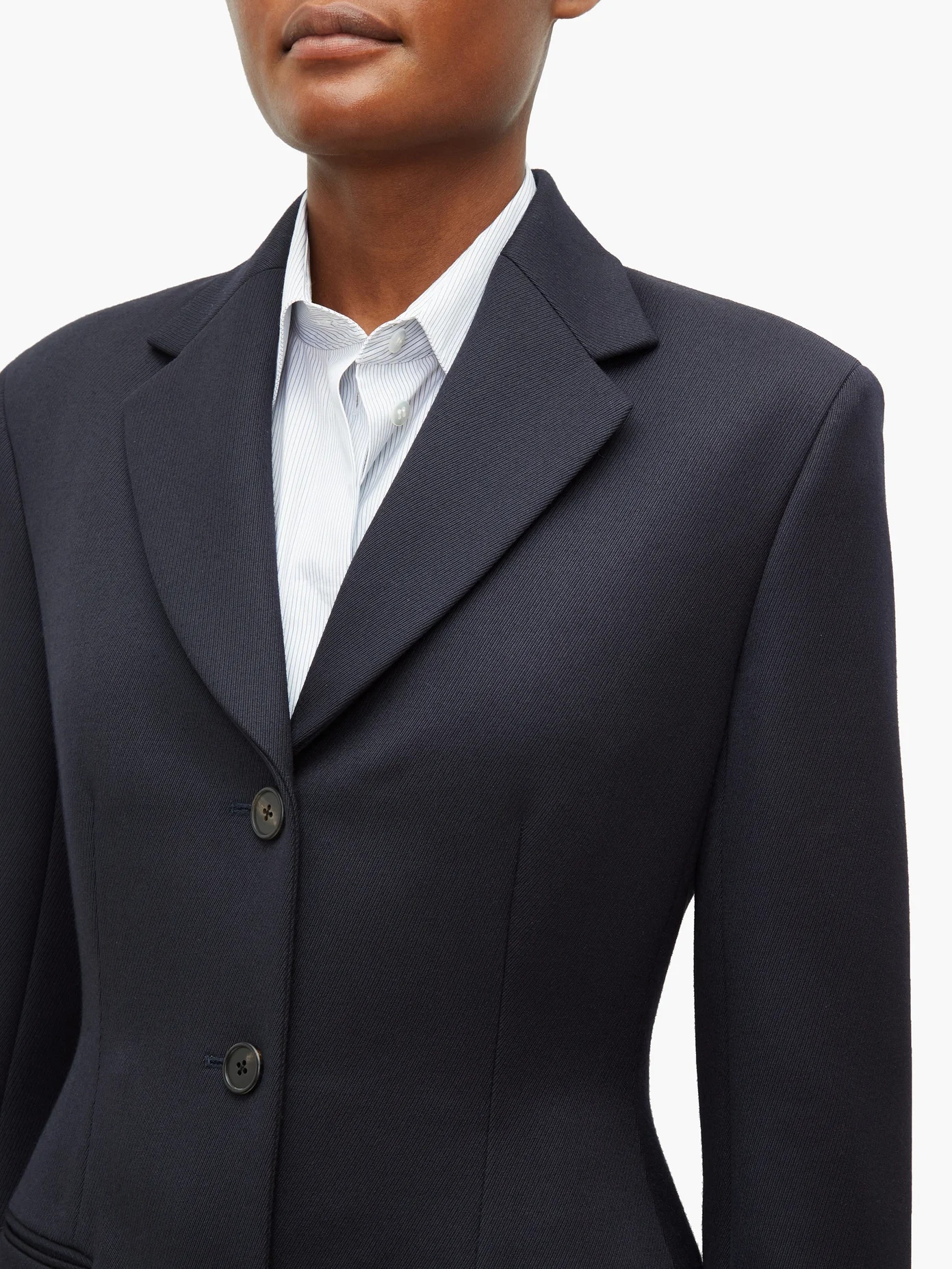 Panois slim-fit single-breasted coat - 4