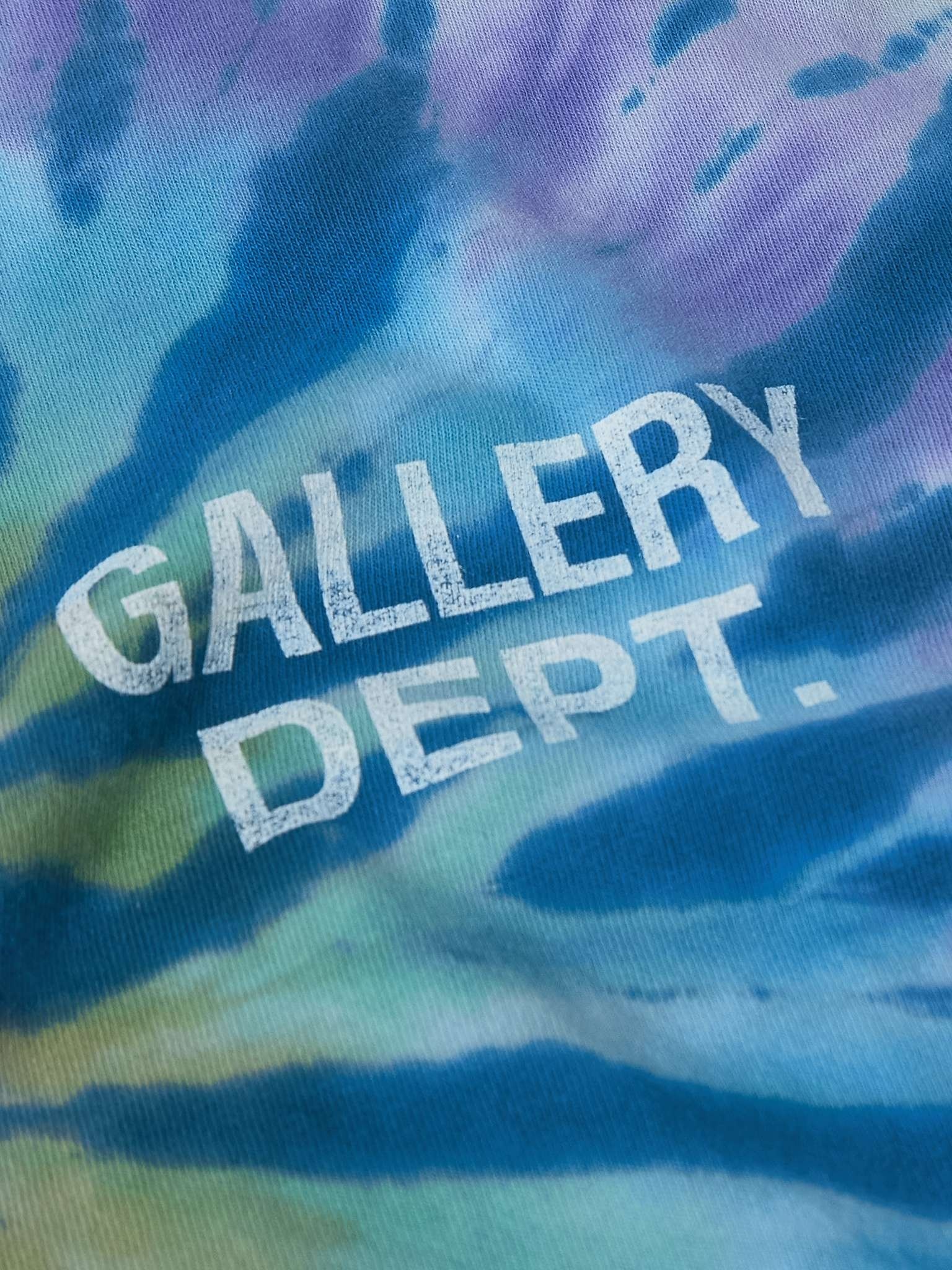 Miami Souvenir Logo-Print Tie-Dyed Cotton-Jersey T-Shirt - 4