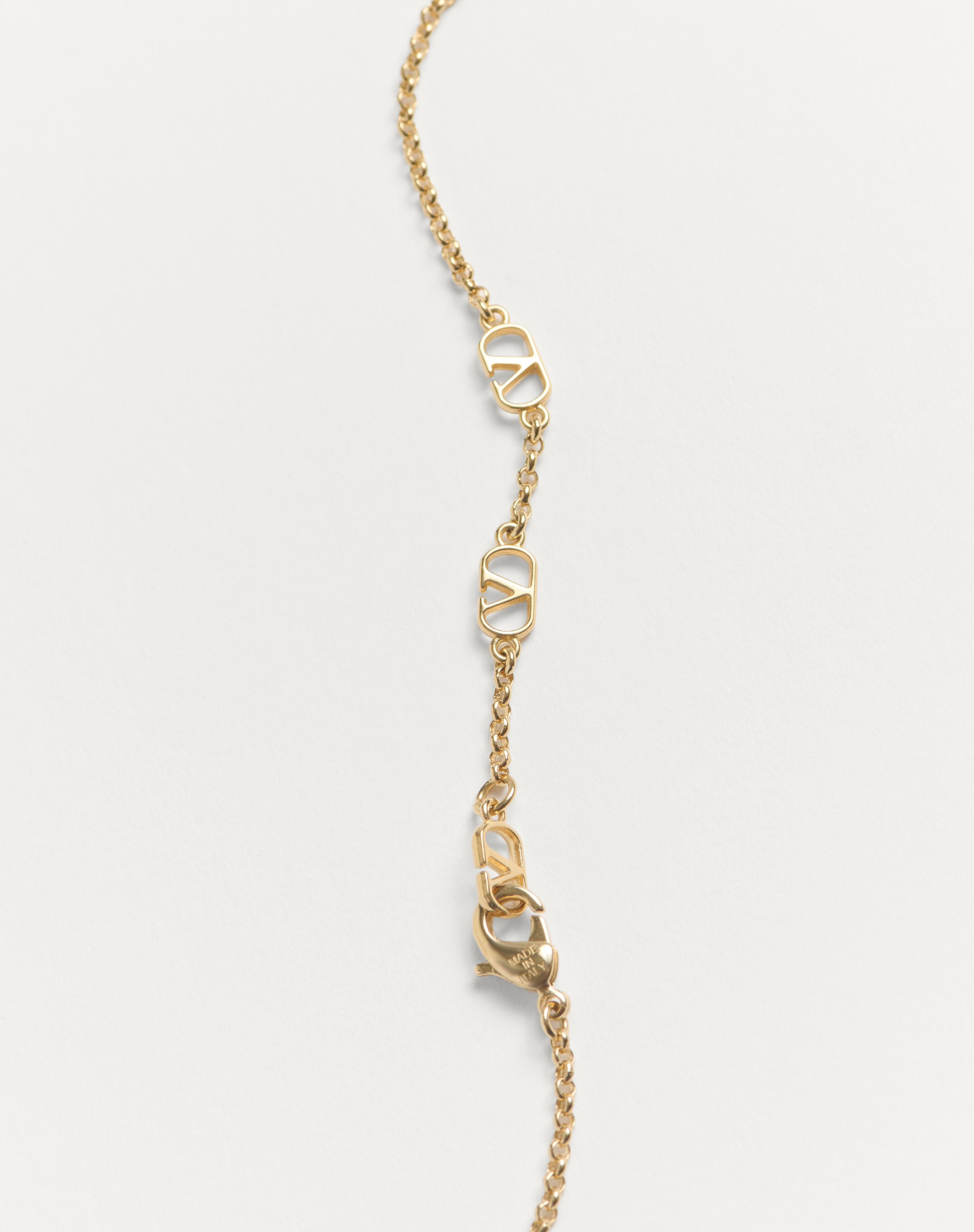 OVAL METAL NECKLACE - 3