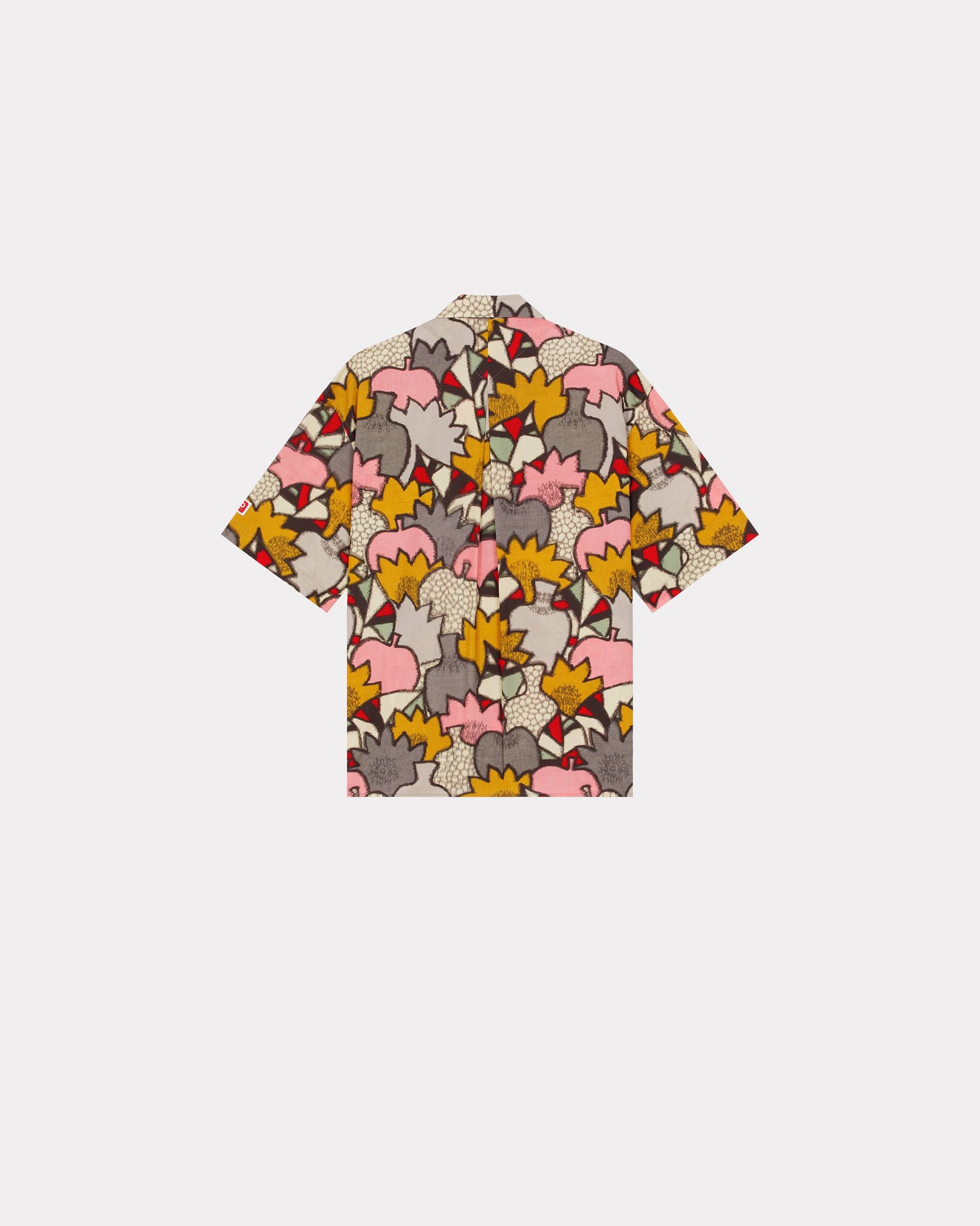 'KENZO Kimono Camo' Hawaiian shirt - 2