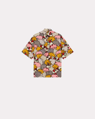 KENZO 'KENZO Kimono Camo' Hawaiian shirt outlook