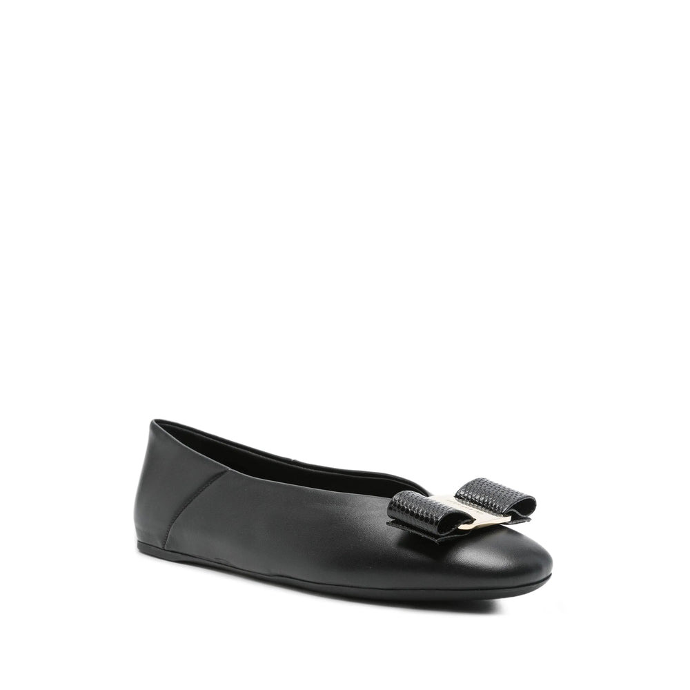 Ferragamo Black Ballet Flats Women - 3