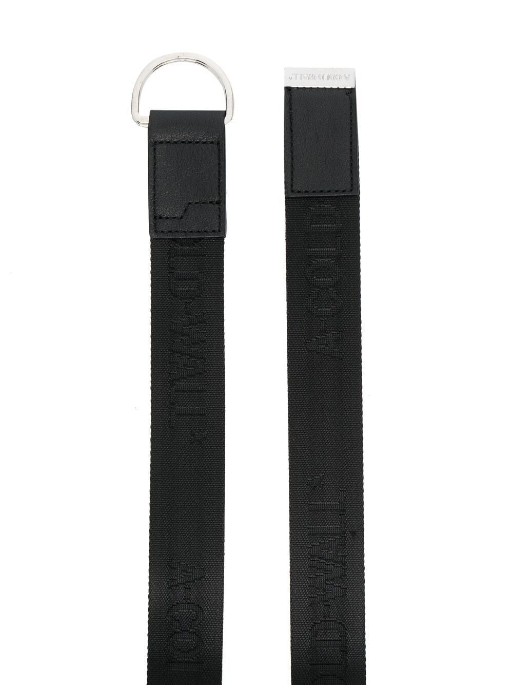 logo-jacquard belt - 2