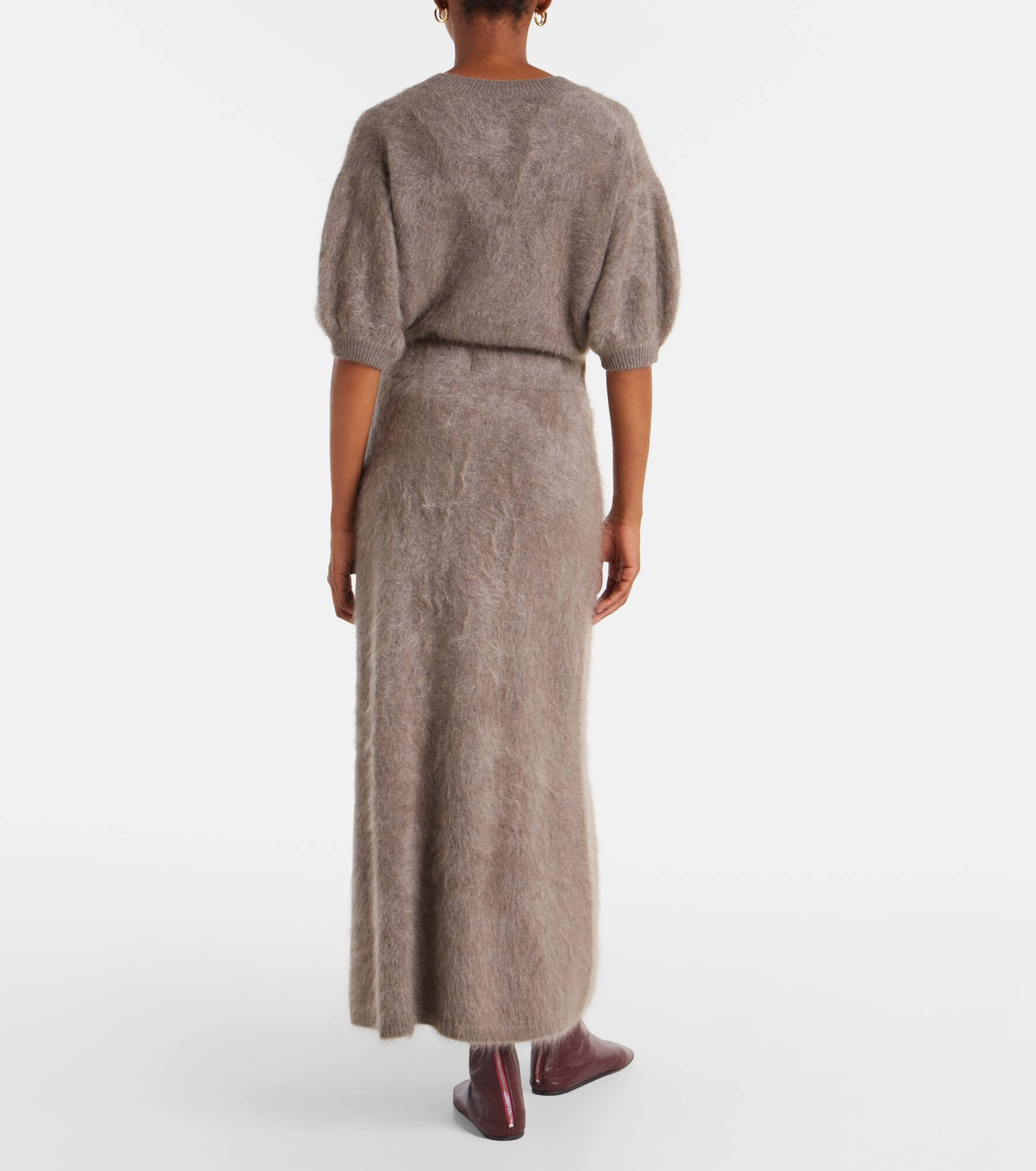Asta cashmere maxi skirt - 3