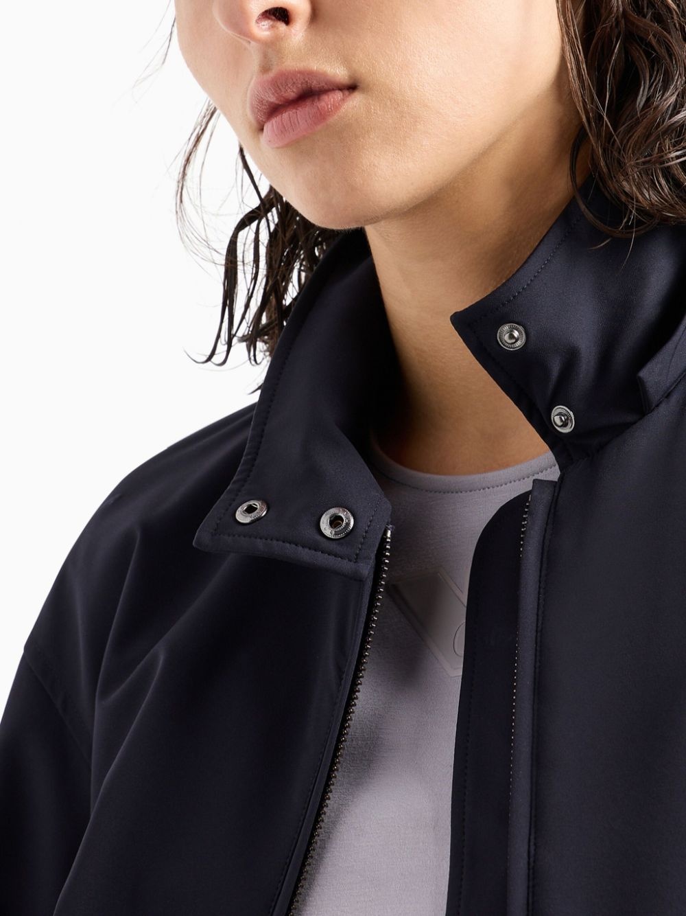 hooded zip-up jacket - 4