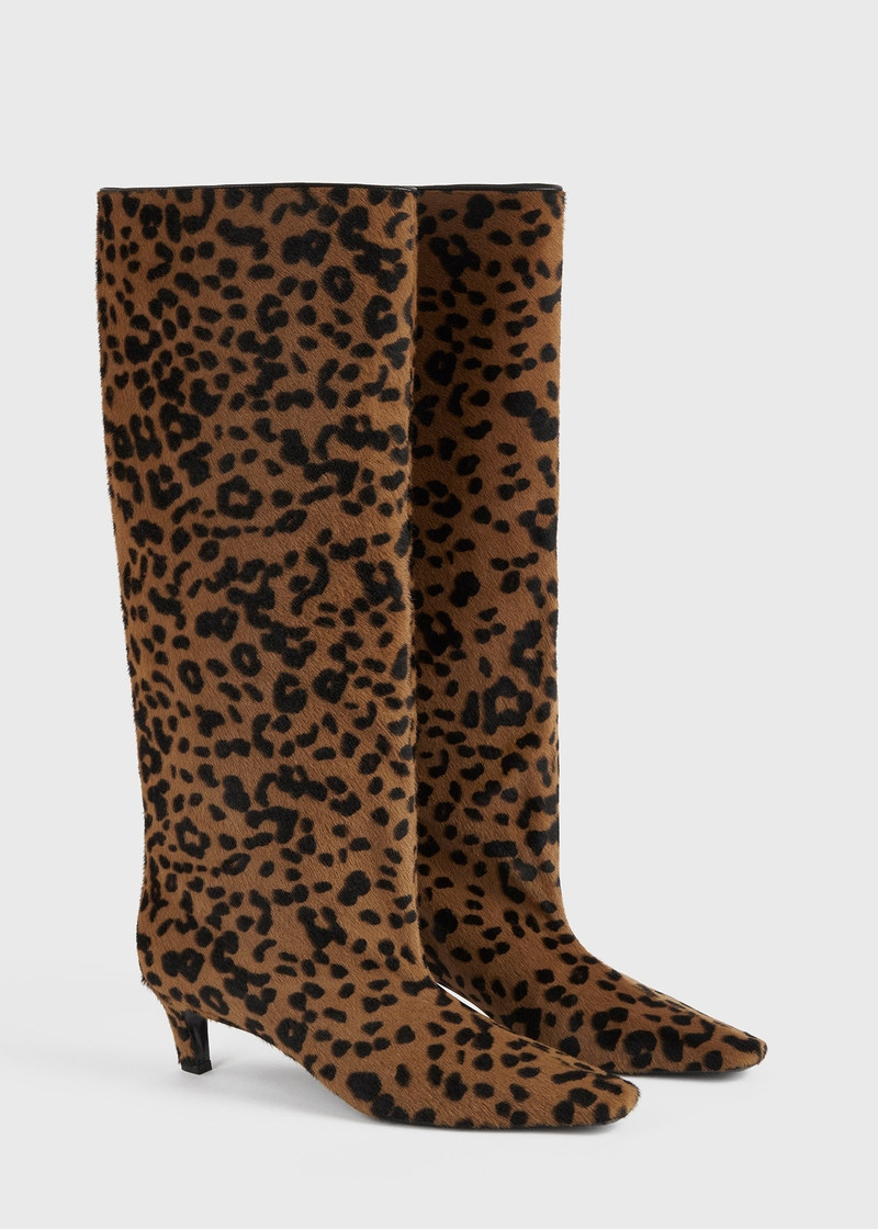 The Wide Shaft Boot leopard 7
