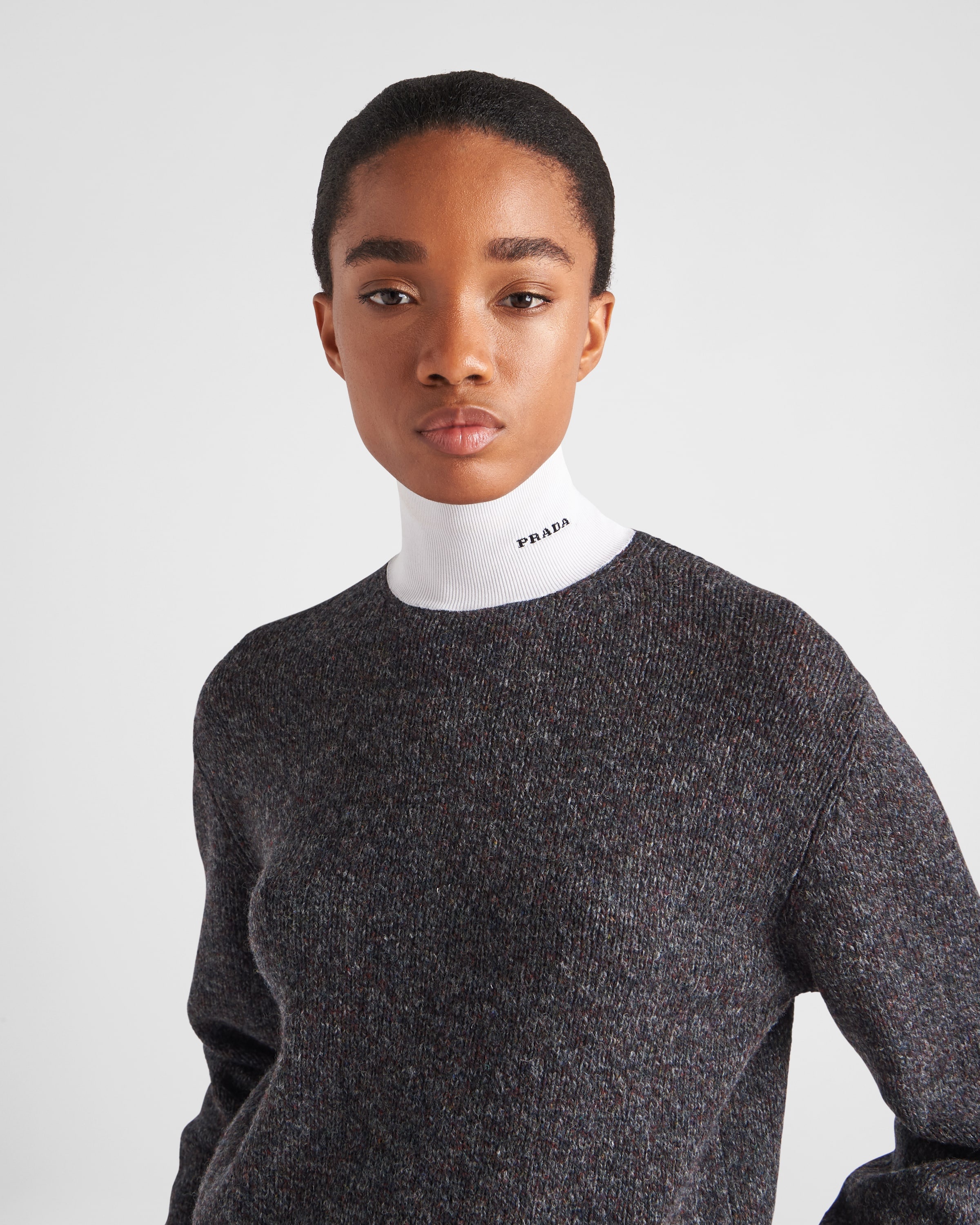Cashmere and wool turtleneck sweater - 3