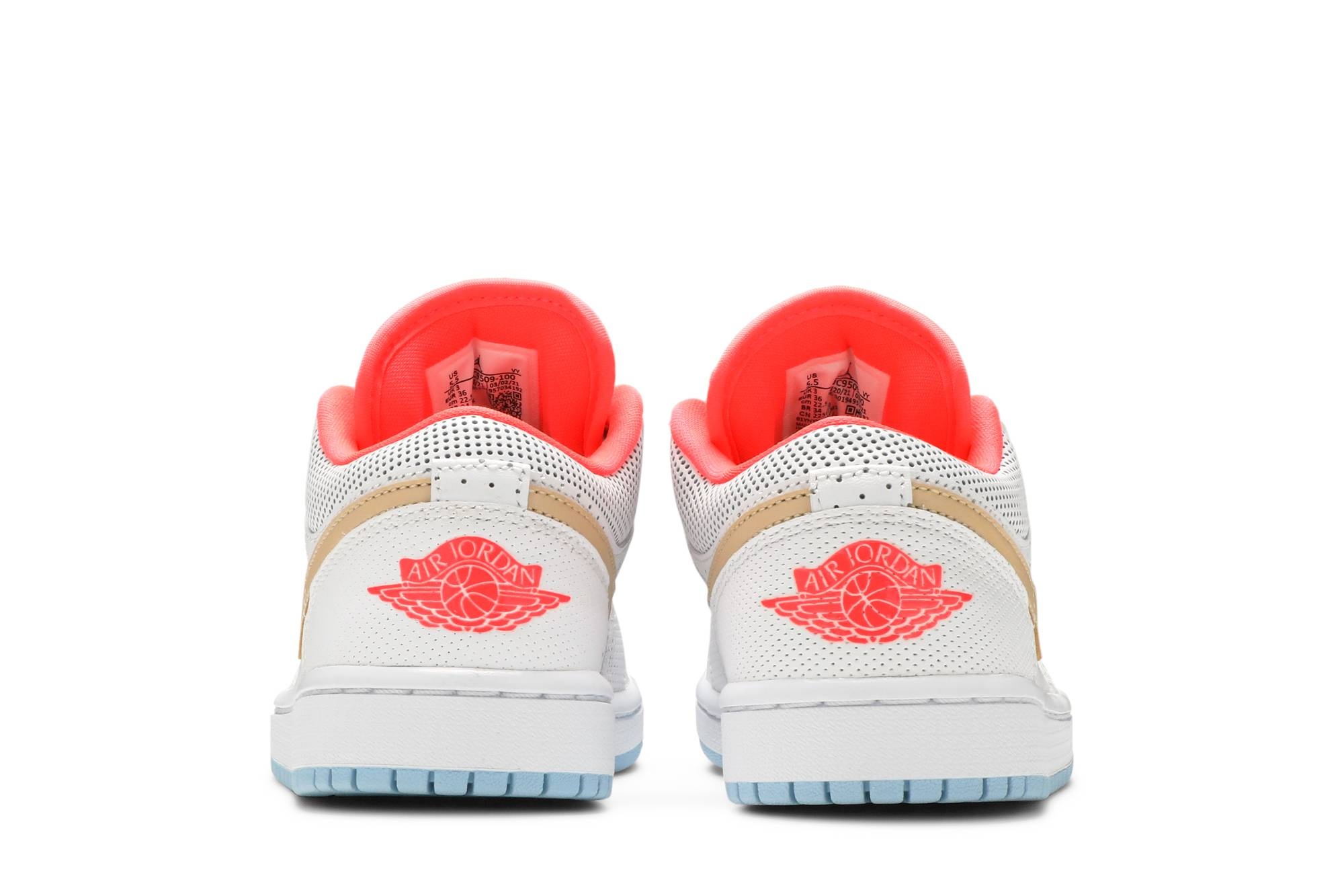 Wmns Air Jordan 1 Low SE 'White Sesame' - 6