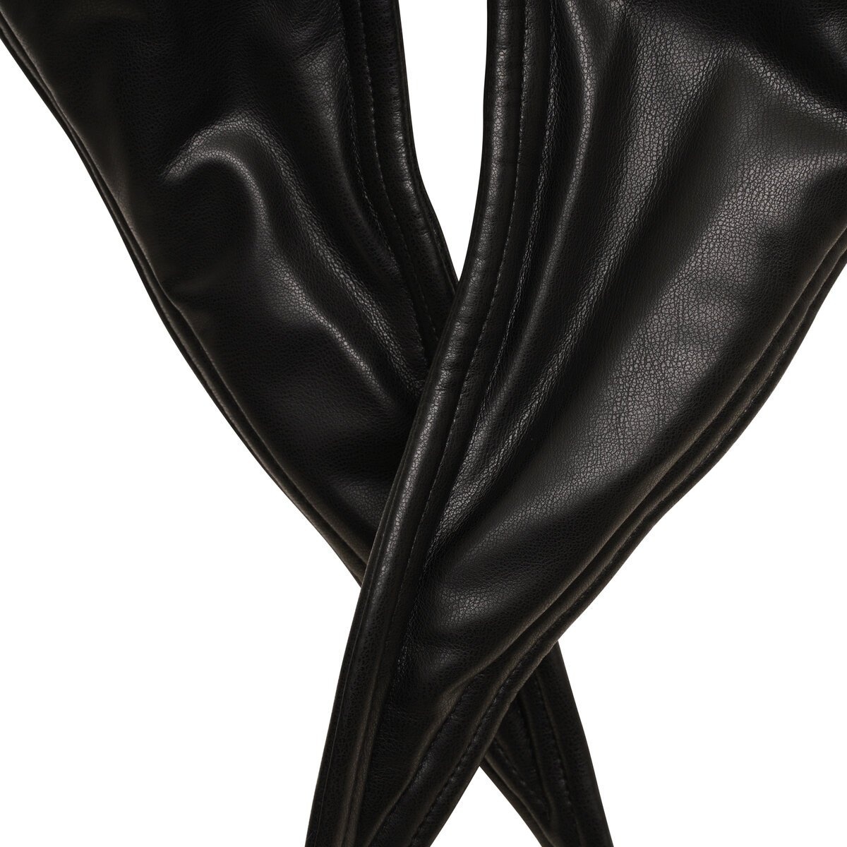 Y/Project Leather Hood in Black | hervia | REVERSIBLE