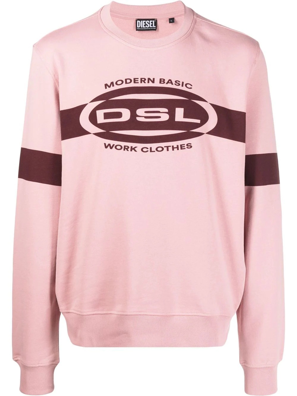 Modern Basic crew-neck sweatshirt - 1