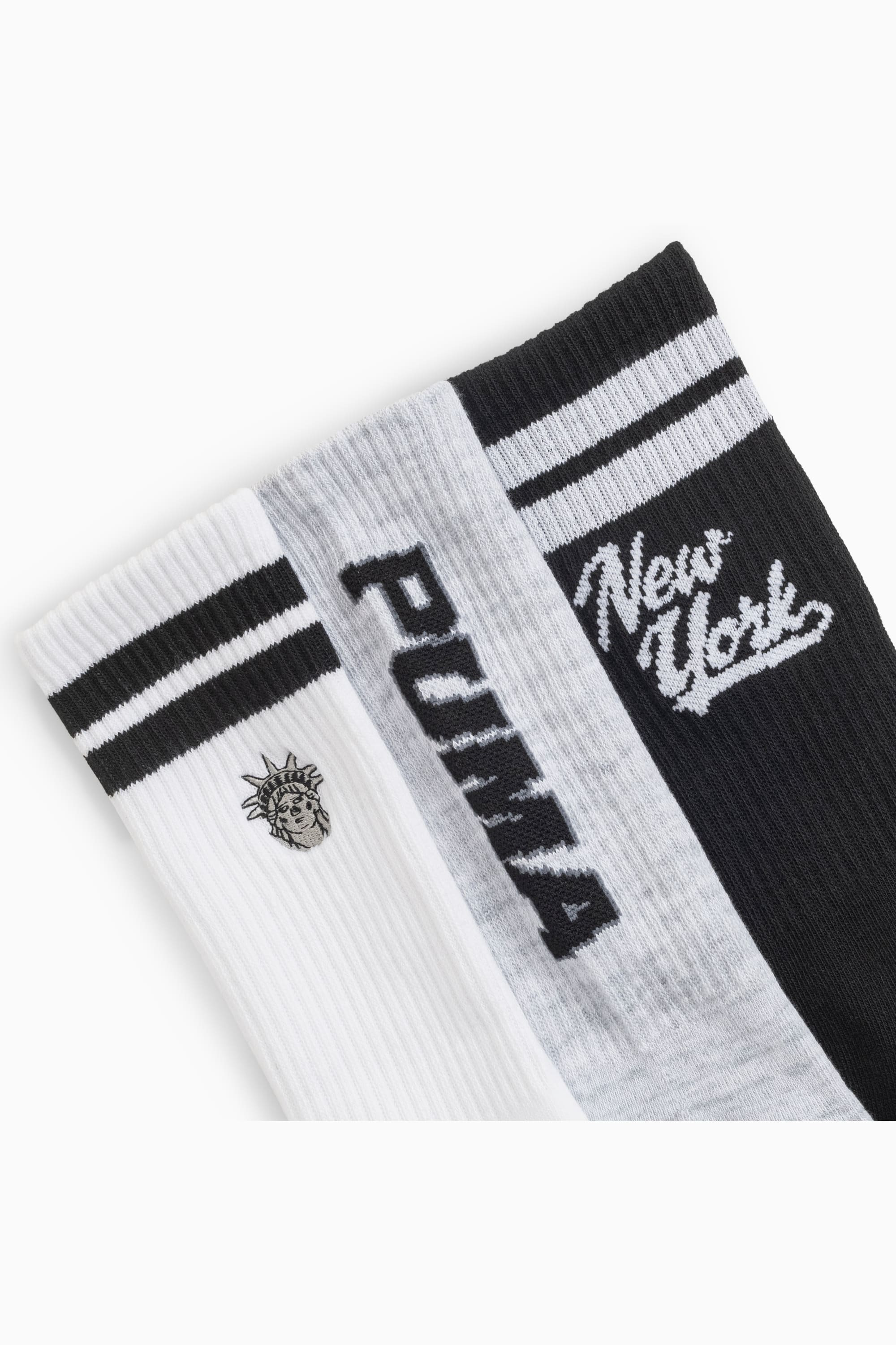 NYC Men's Crew Socks (3 Pairs) - 2