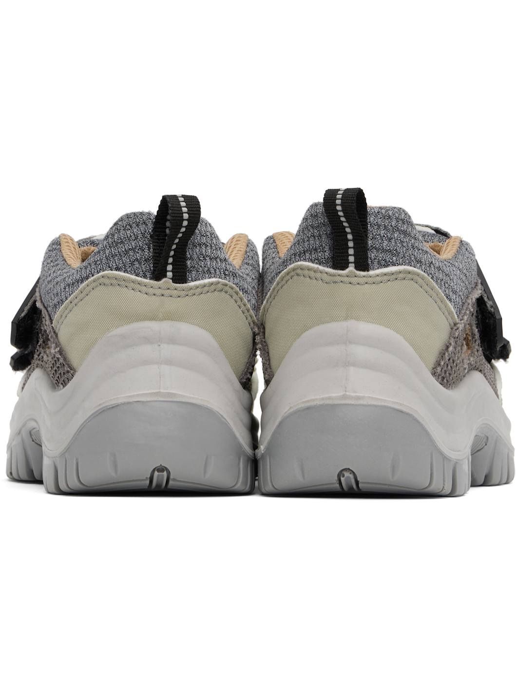 Green & Gray U-Power Edition Scandy Sneakers - 2