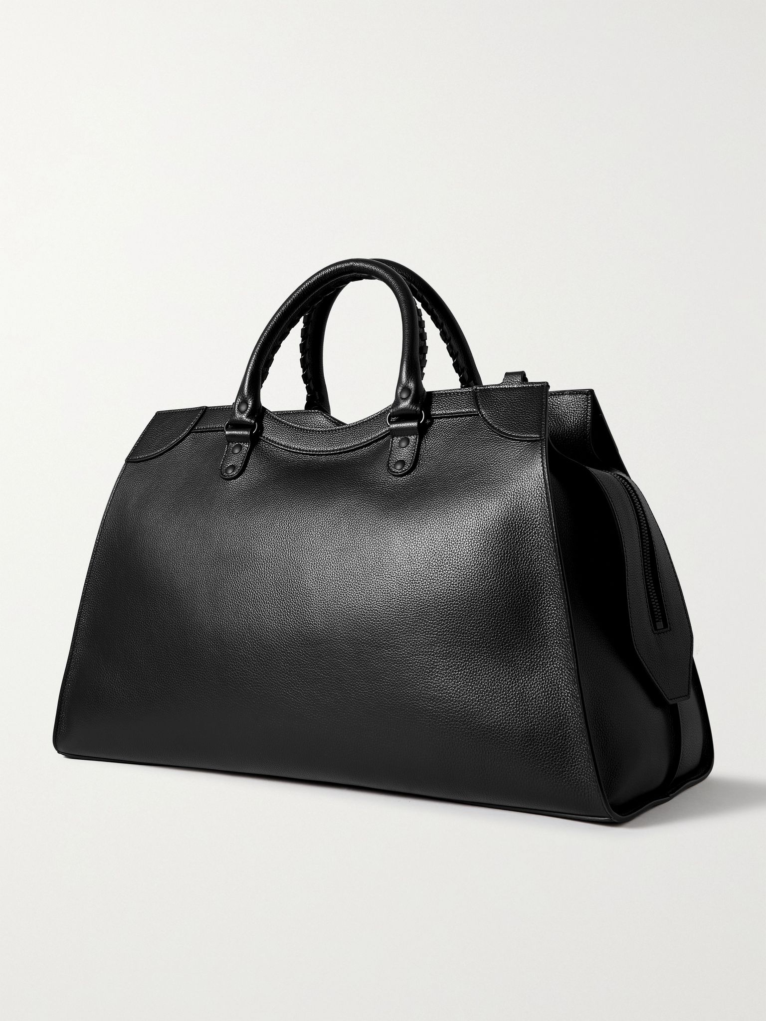 Full-Grain Leather Duffle Bag - 4