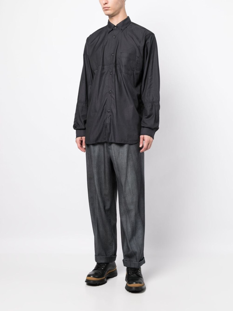 Junya Watanabe MAN long-sleeve cotton shirt outlook