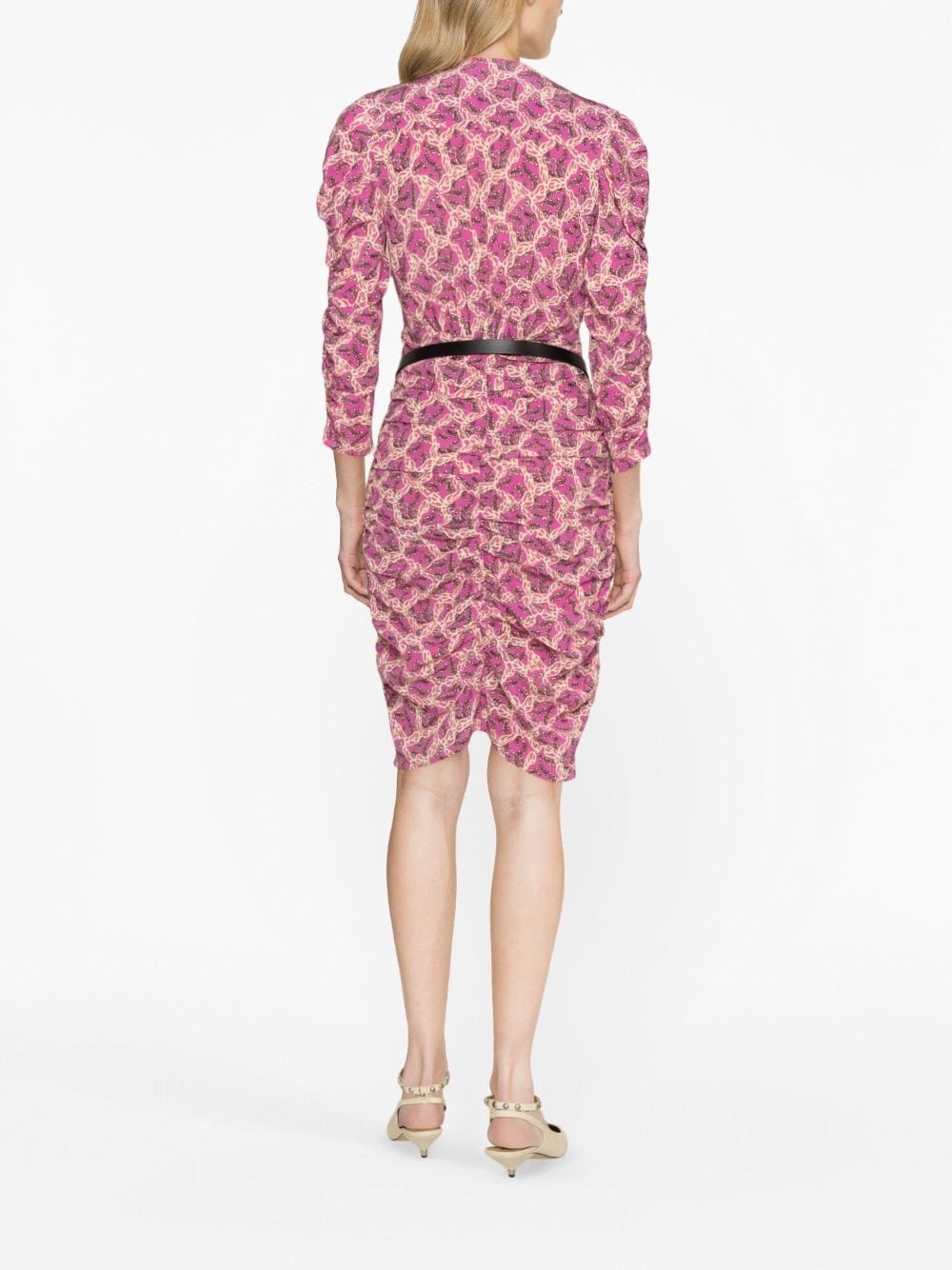 オールインワン・サロペット Isabel Marant Celina Graphic-Print Dress Isabel Marant Celina graphic-print dress | farfetch | REVERSIBLE