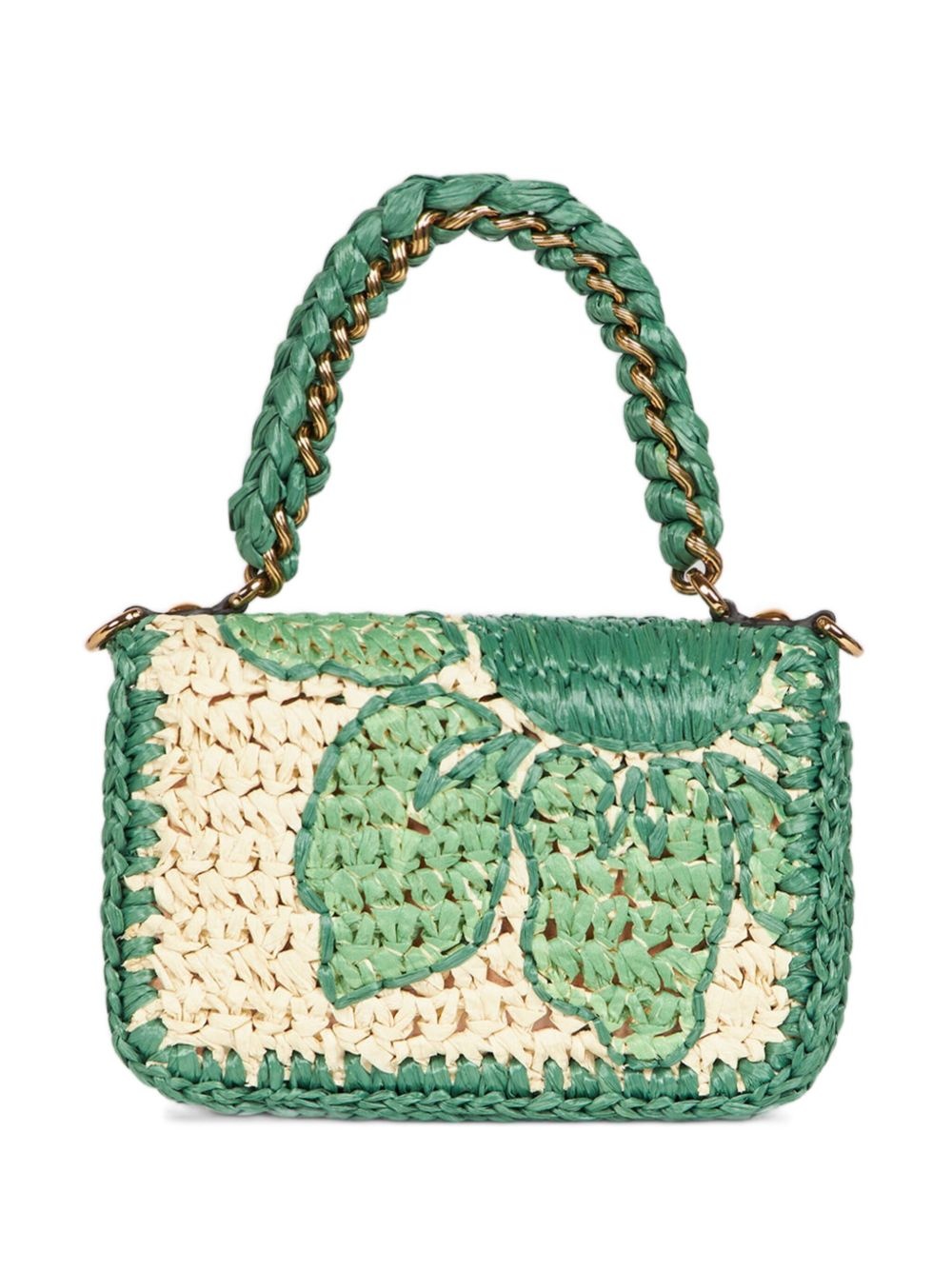 raffia mini bag - 3