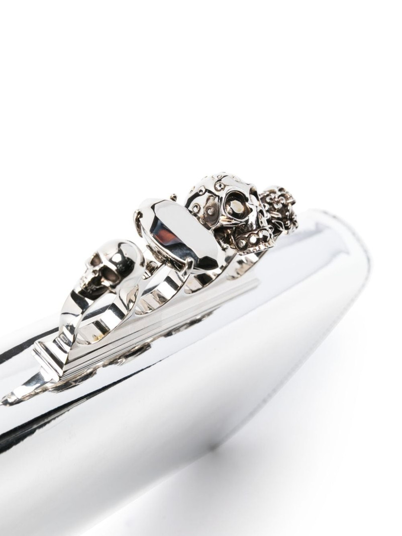 Knuckle leather clutch 4