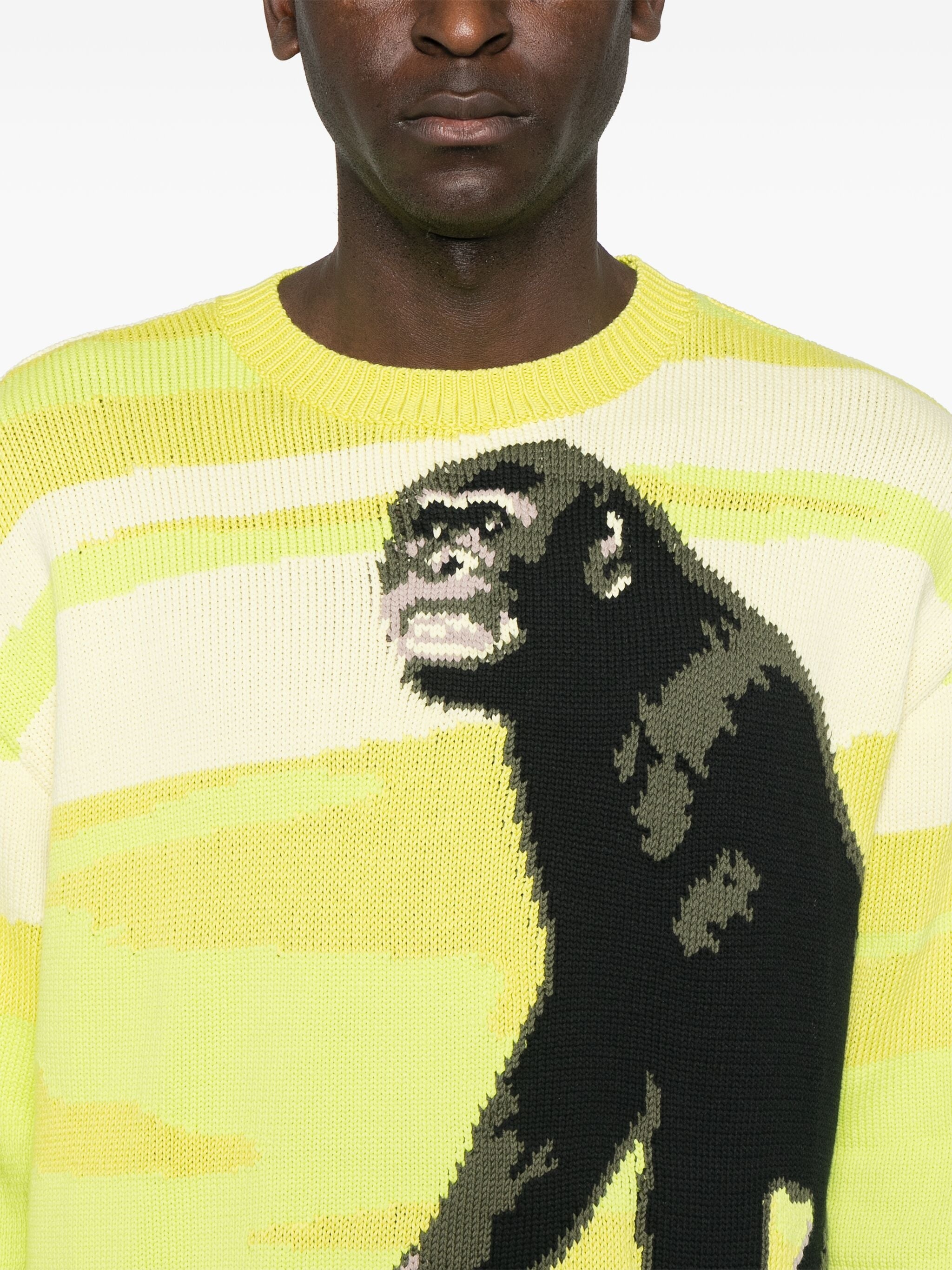 Intarsia-knit Sweater - 4