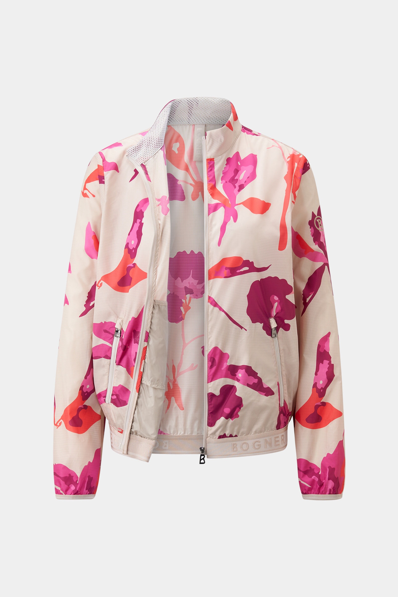 Sofie functional jacket in Beige/Pink - 9