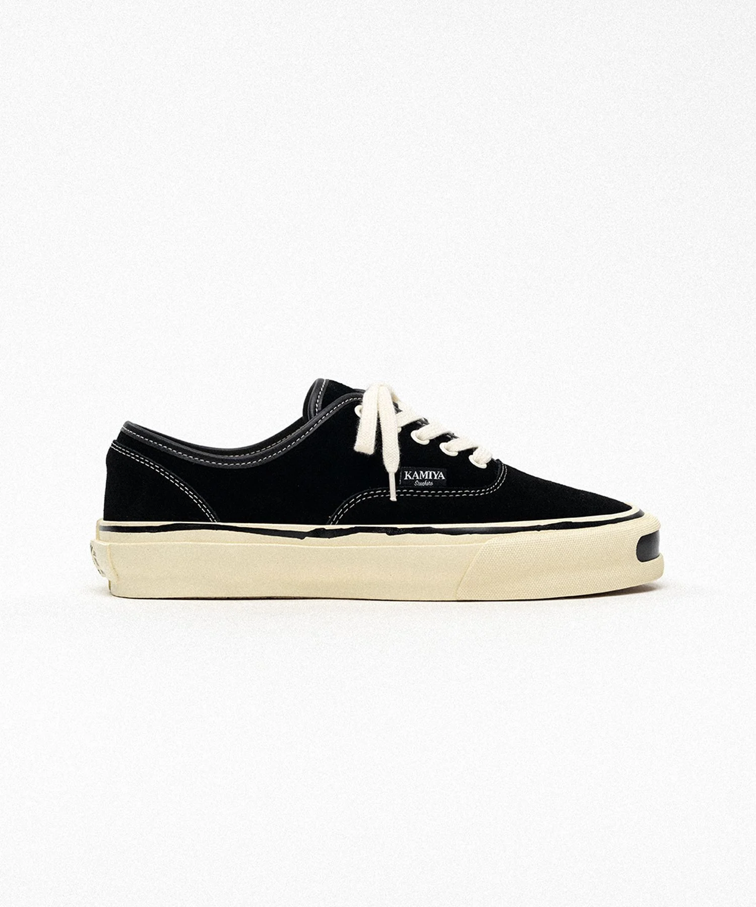 "Herc" Suede Vulcanize Aged Sole Sneaker - 1