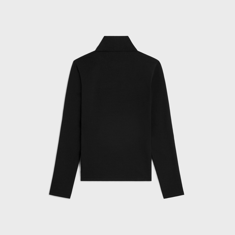 CELINE high neck top IN athletic cotton jersey outlook
