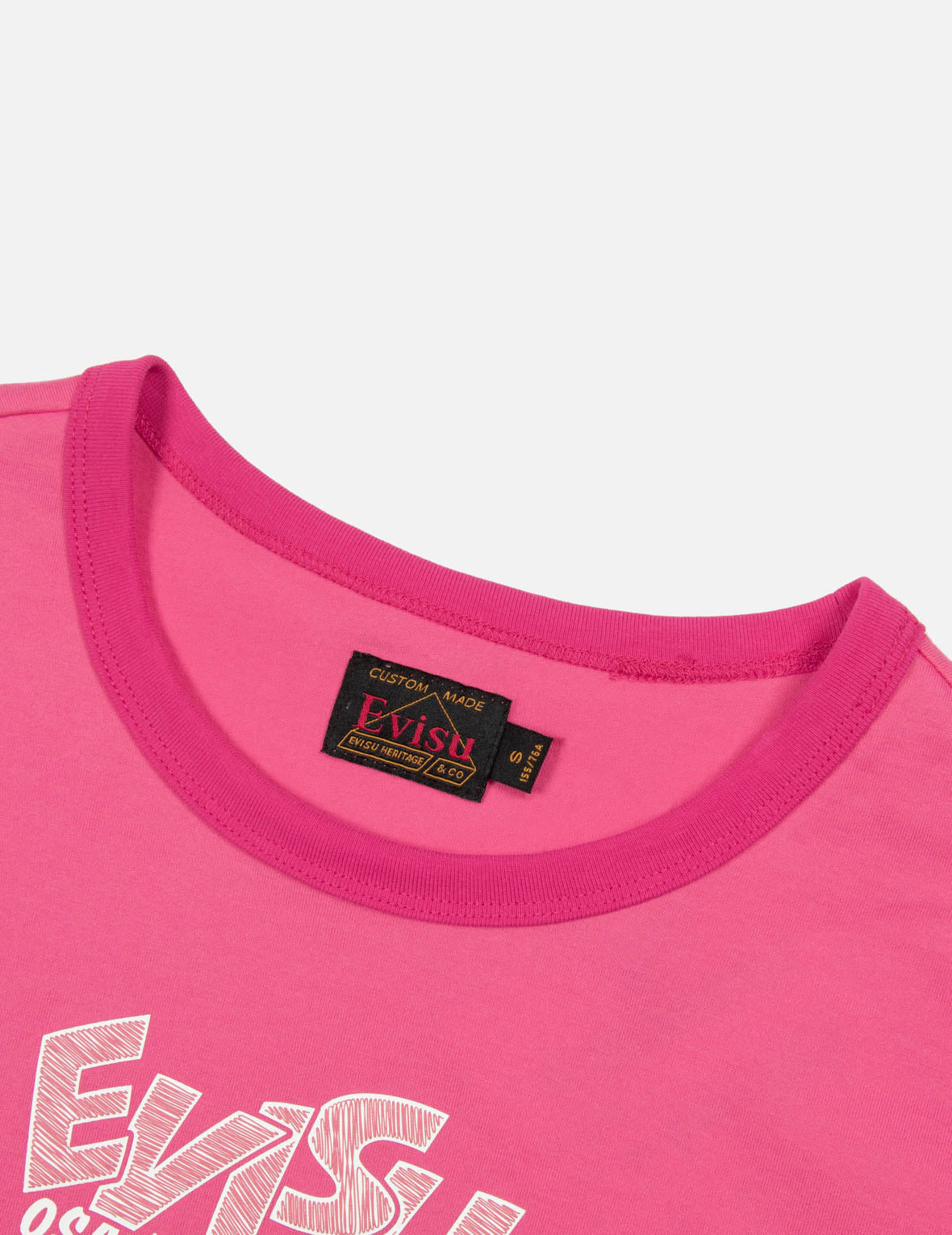 LOGO AND TAKOYAKI DARUMA PRINT REGULAR FIT RINGER T-SHIRT - 9