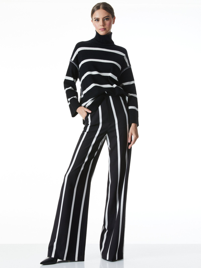 Alice + Olivia NUBIA WIDE LEG PANT outlook
