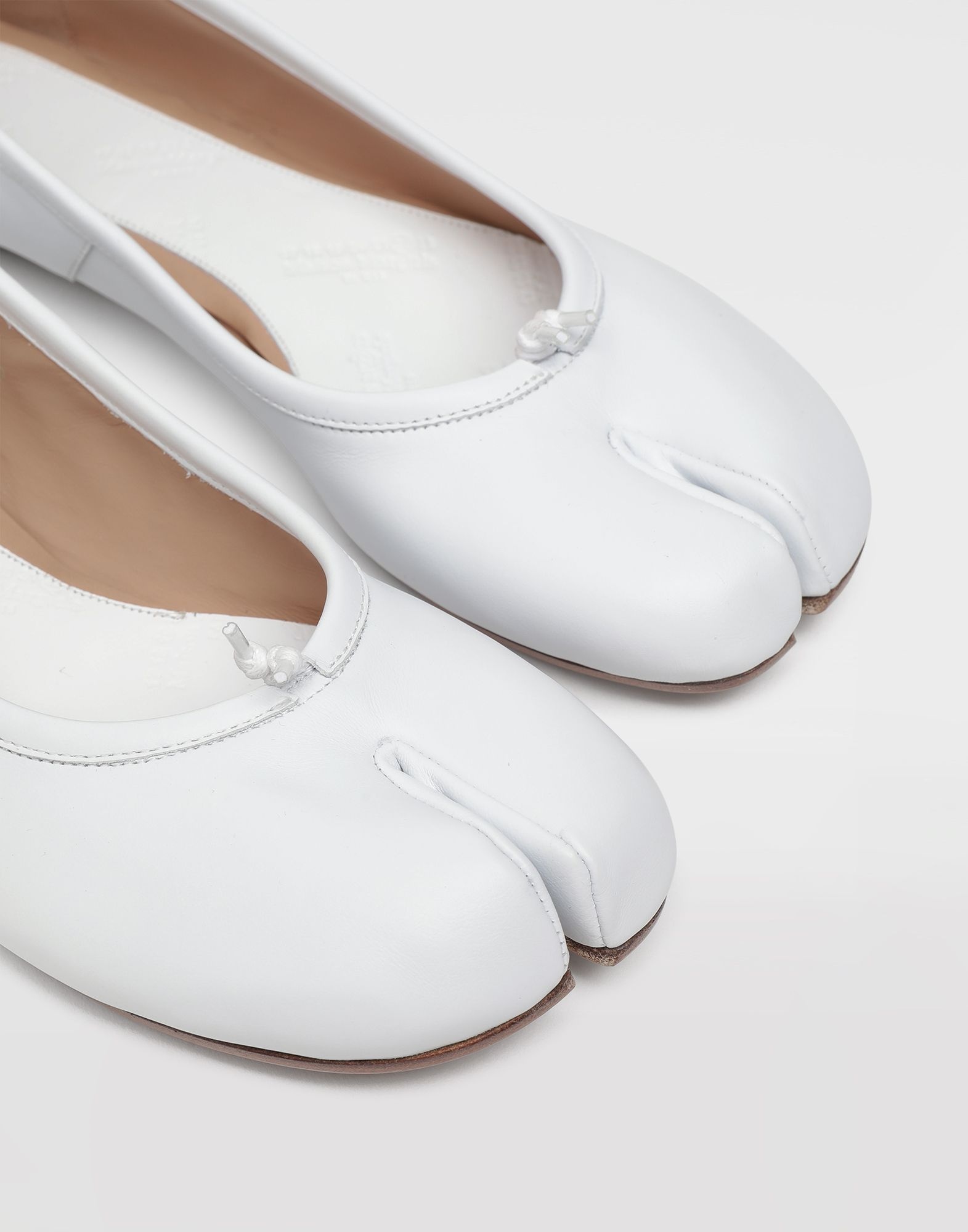 Tabi calfskin ballerinas - 6