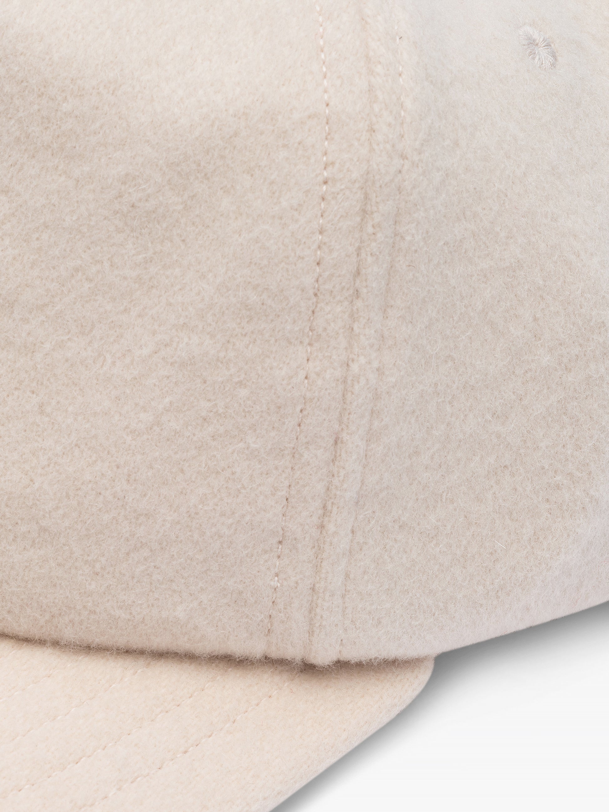 CASHMERE CHEVRON LOGO HAT - 4