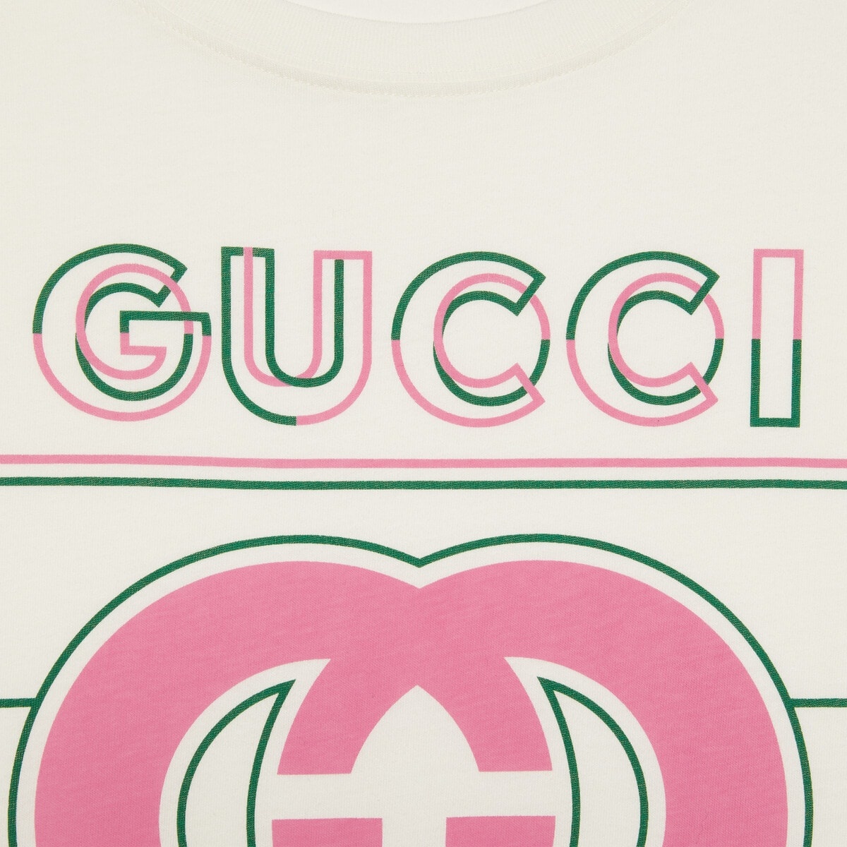 Gucci vintage logo print T-shirt - 4
