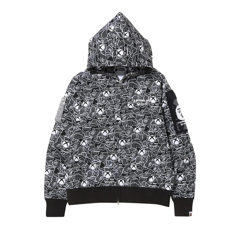 BAPE x Xbox Camo 땀 반바지 '블랙 이름 * - 1