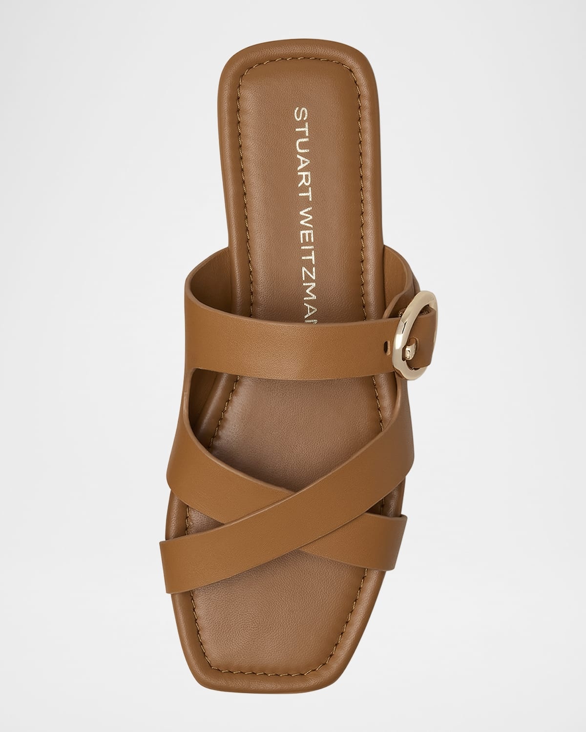 Villa Leather Slide Sandals - 4