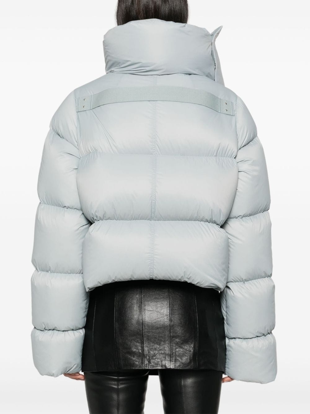 funnel-neck puffer jacket - 4