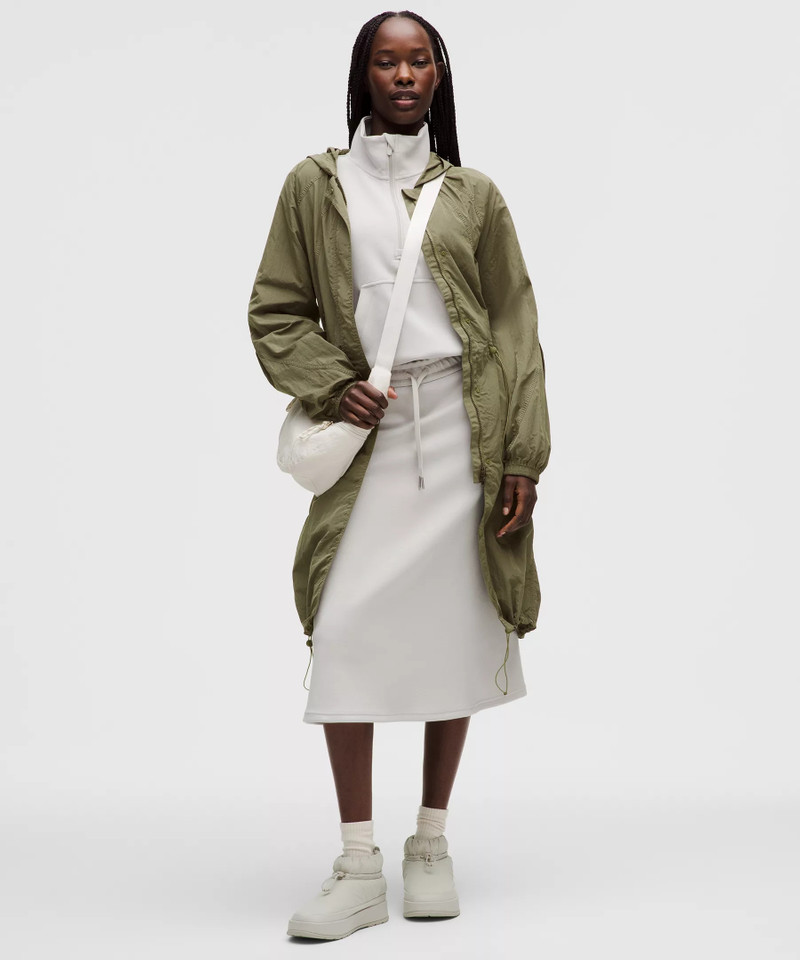Lightweight Woven Long Jacket 1