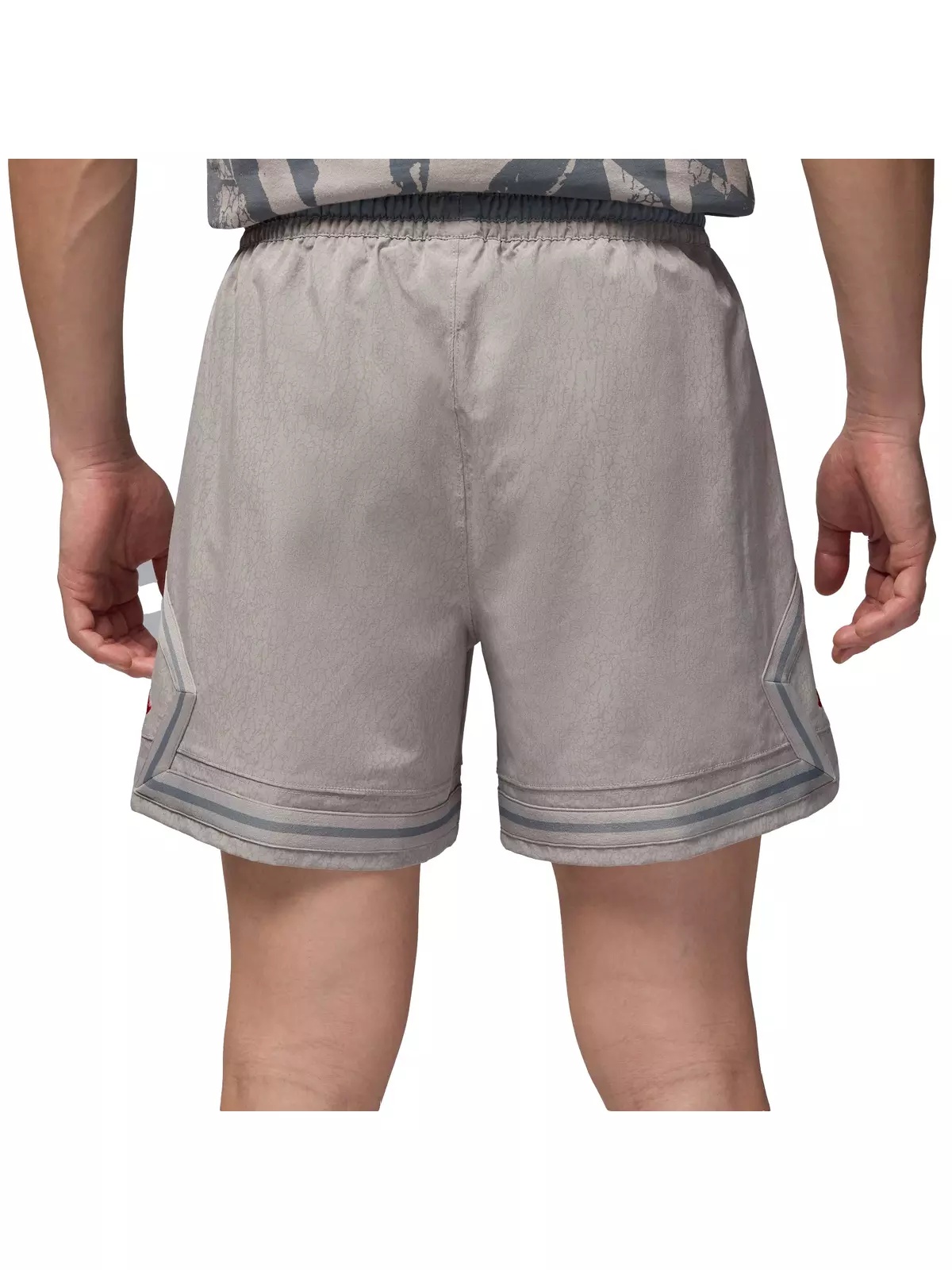 Men's Woven Diamond Shorts - 2