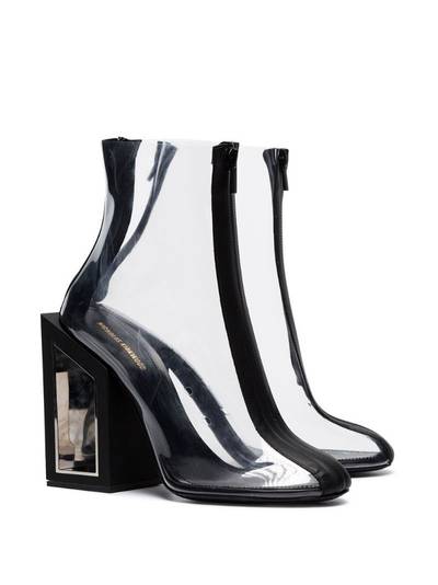 Nicholas Kirkwood black Void 105 PVC ankle boots outlook