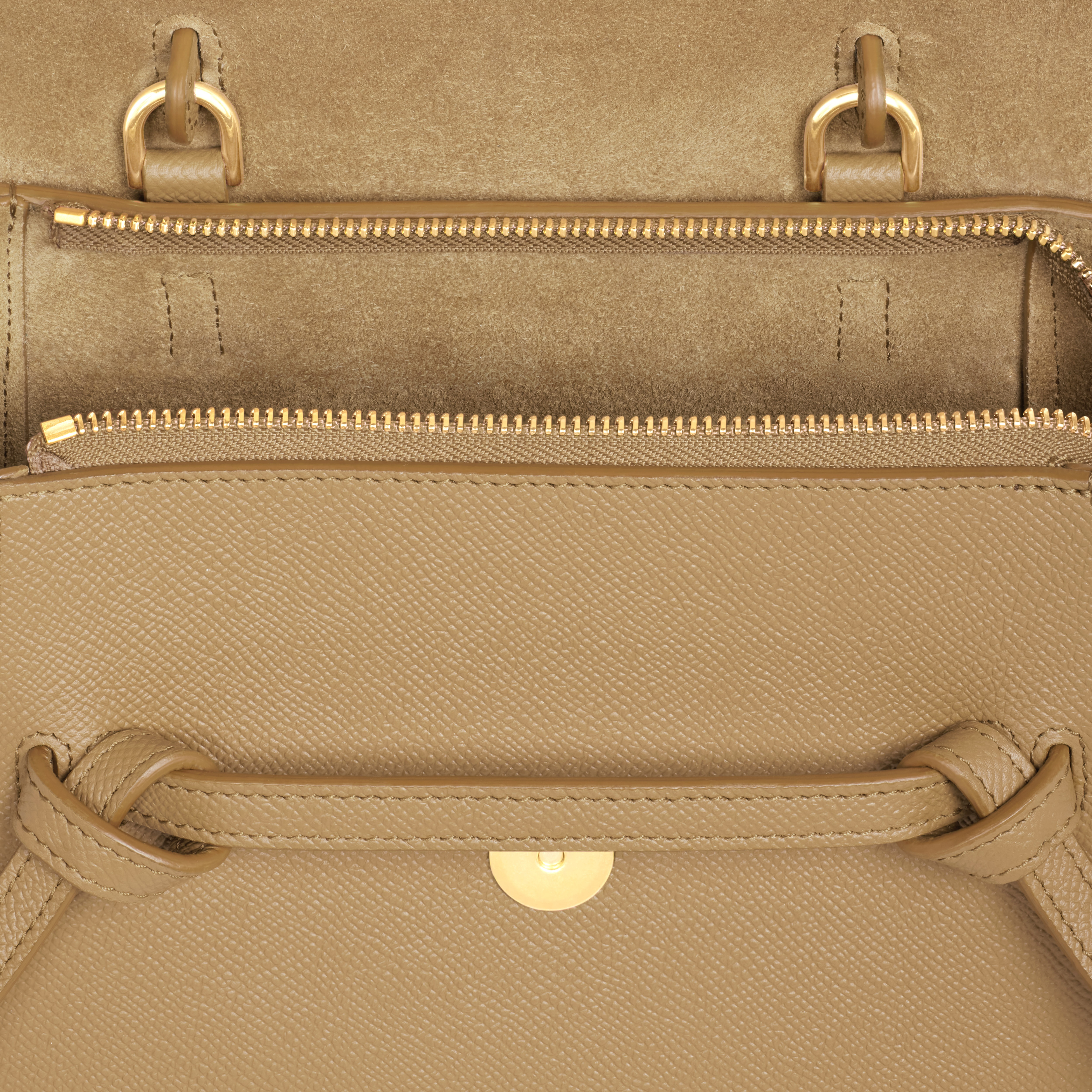 Nano Belt bag in grained calfskin - 4