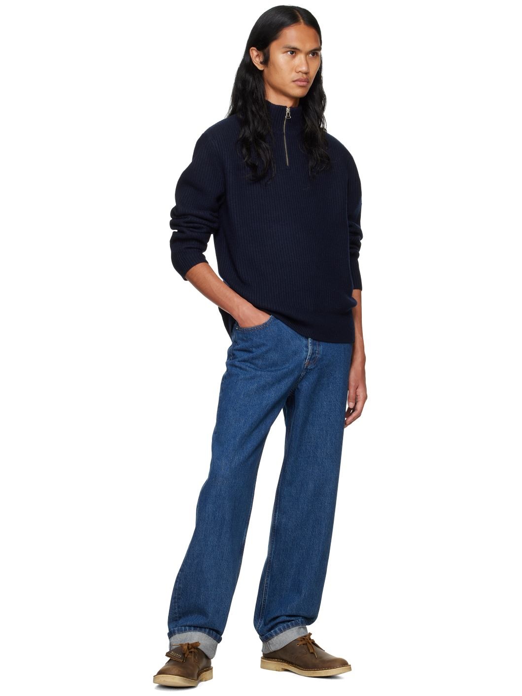 Blue Fairfax Jeans - 4