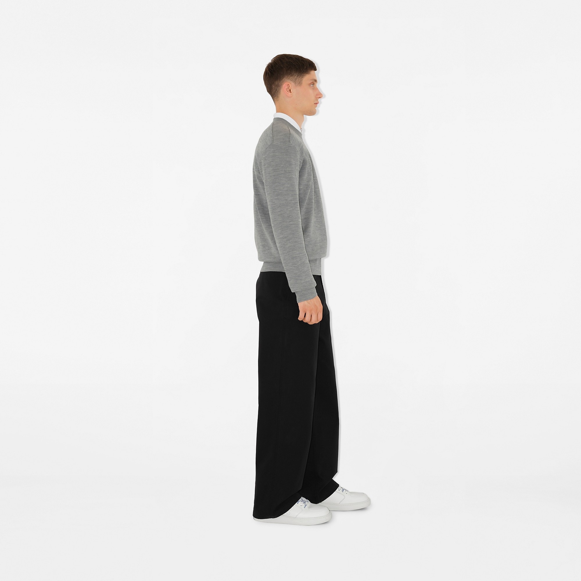 Mirrored Horse Wool Blend Sweater - 3