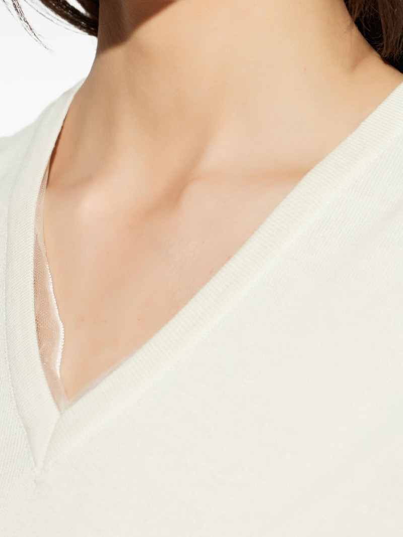V-neck sleeveless vest 5