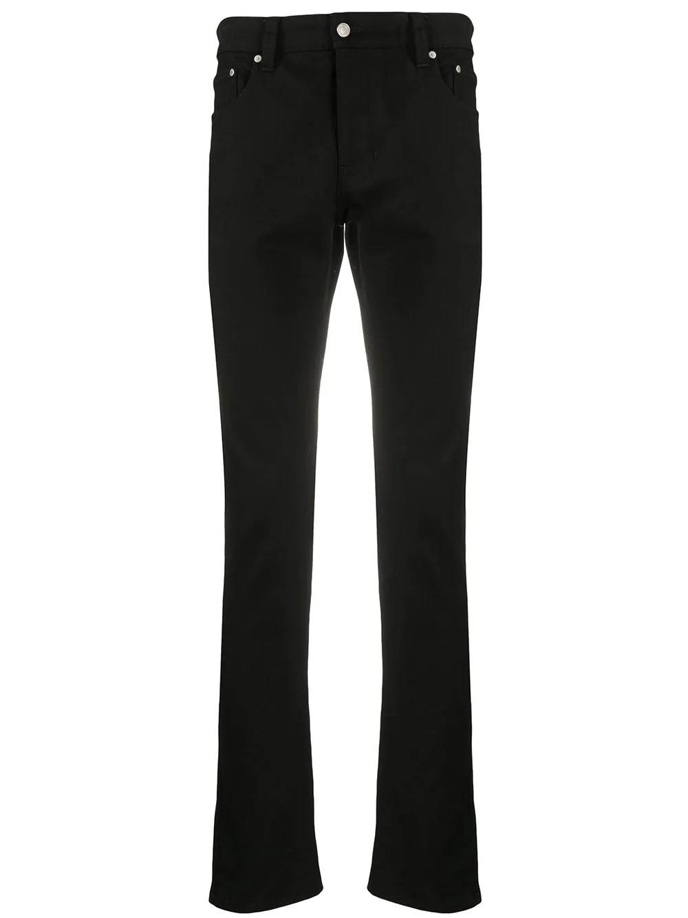 mid-rise skinny jeans - 1