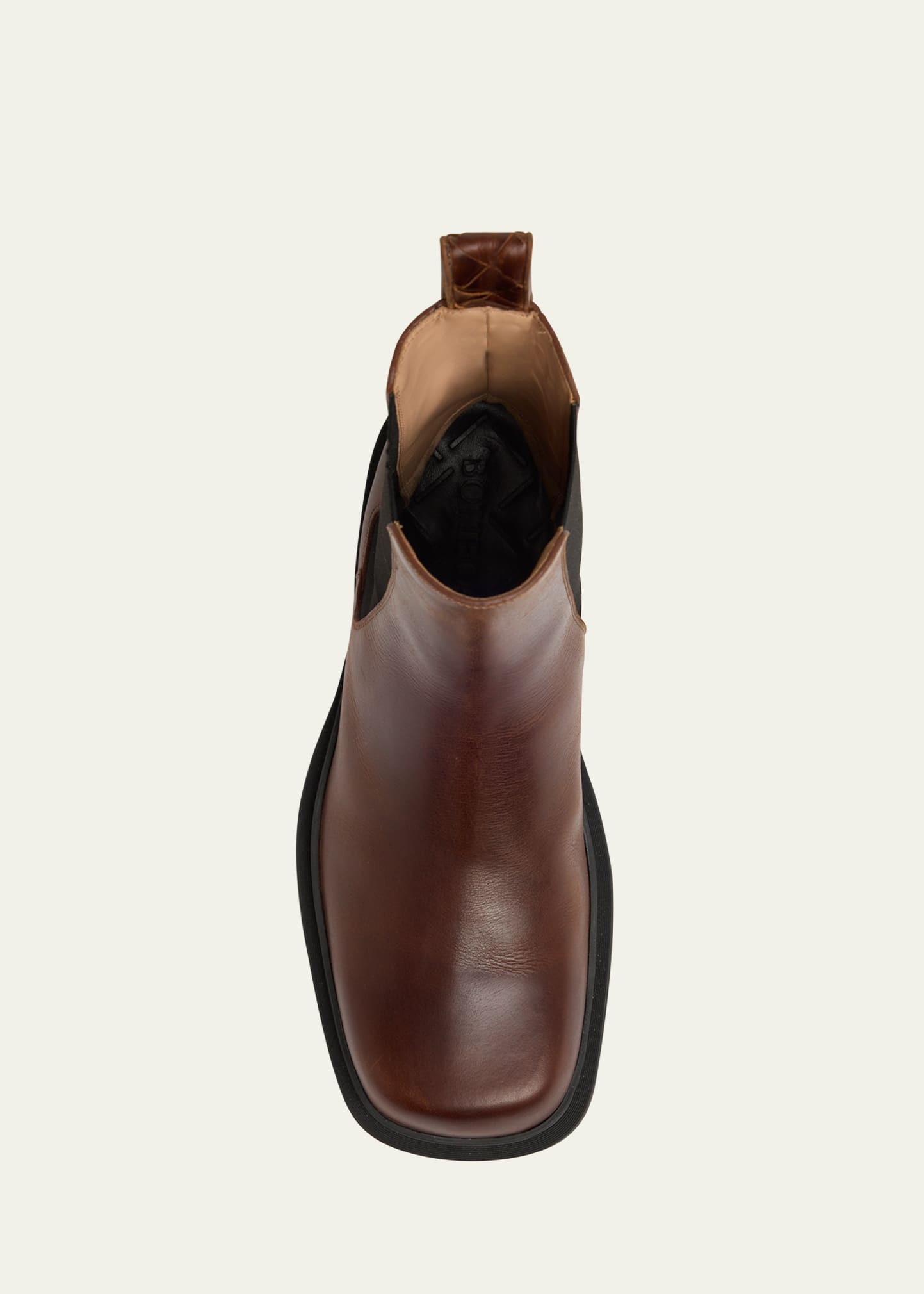 Men's Ben Smooth & Intrecciato Leather Chelsea Boots - 5