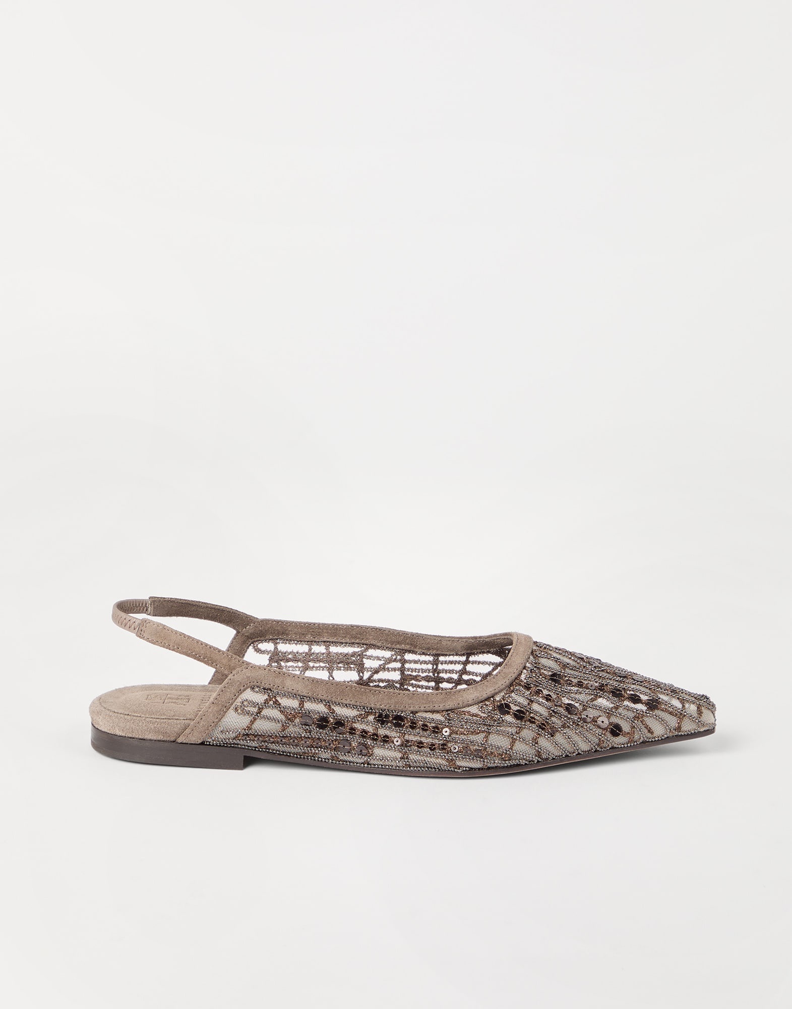パンプス Brunello cucinelli 'City Glistening Abstract Embroidery' Brunello Cucinelli Glistening Abstract Embroidery City Pumps