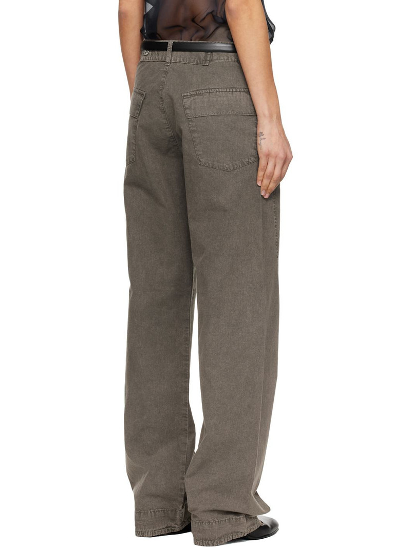 Gray Darted Jeans 3