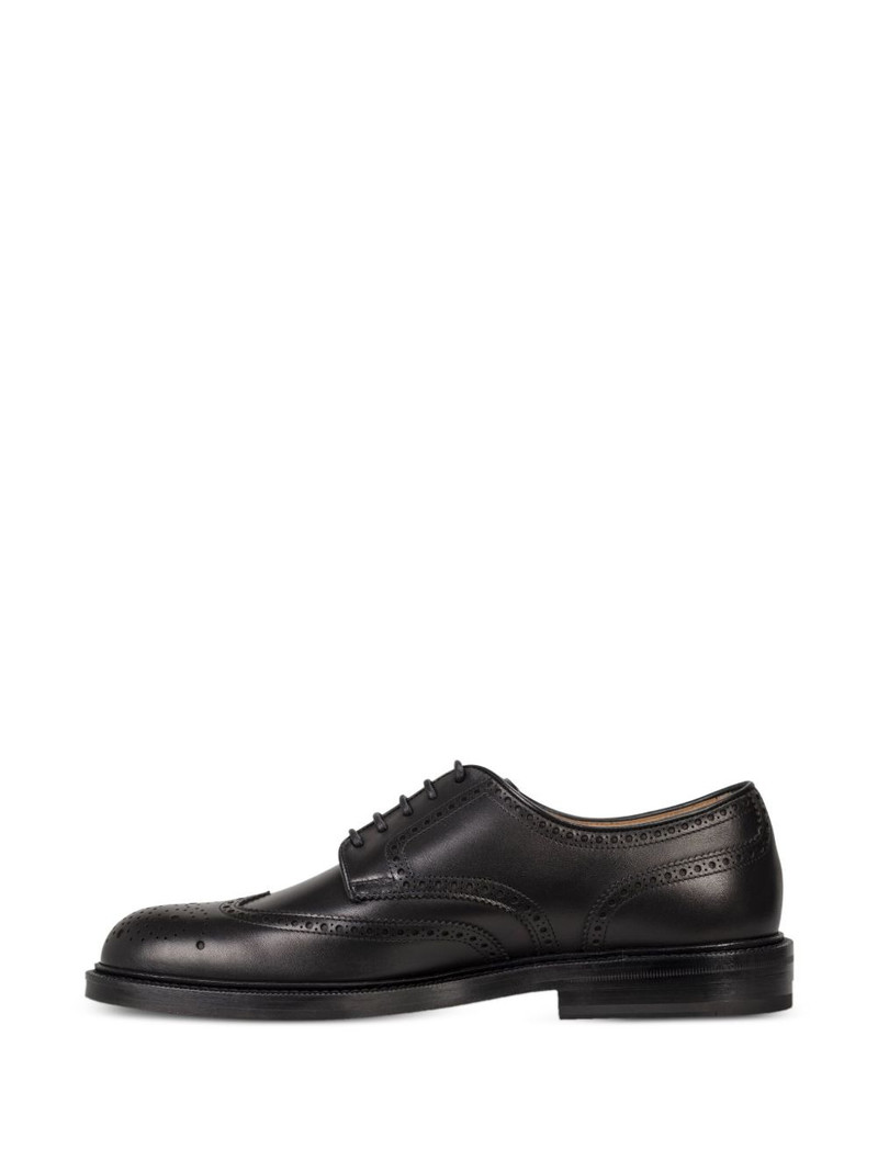 BOSS perforated-wingtip Oxford shoes outlook