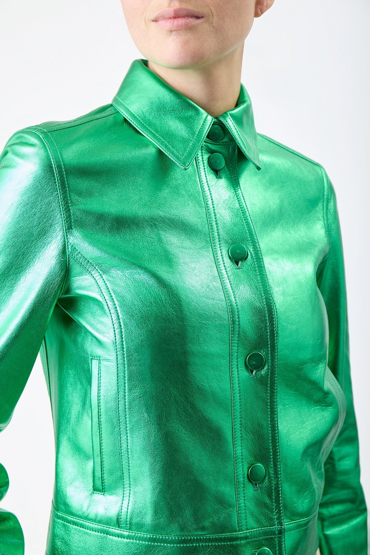 Thereza Jacket in Leather - 3