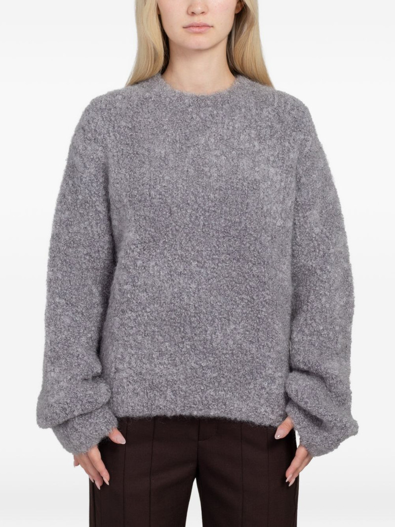 Jermaine bouclé-knit sweater 1
