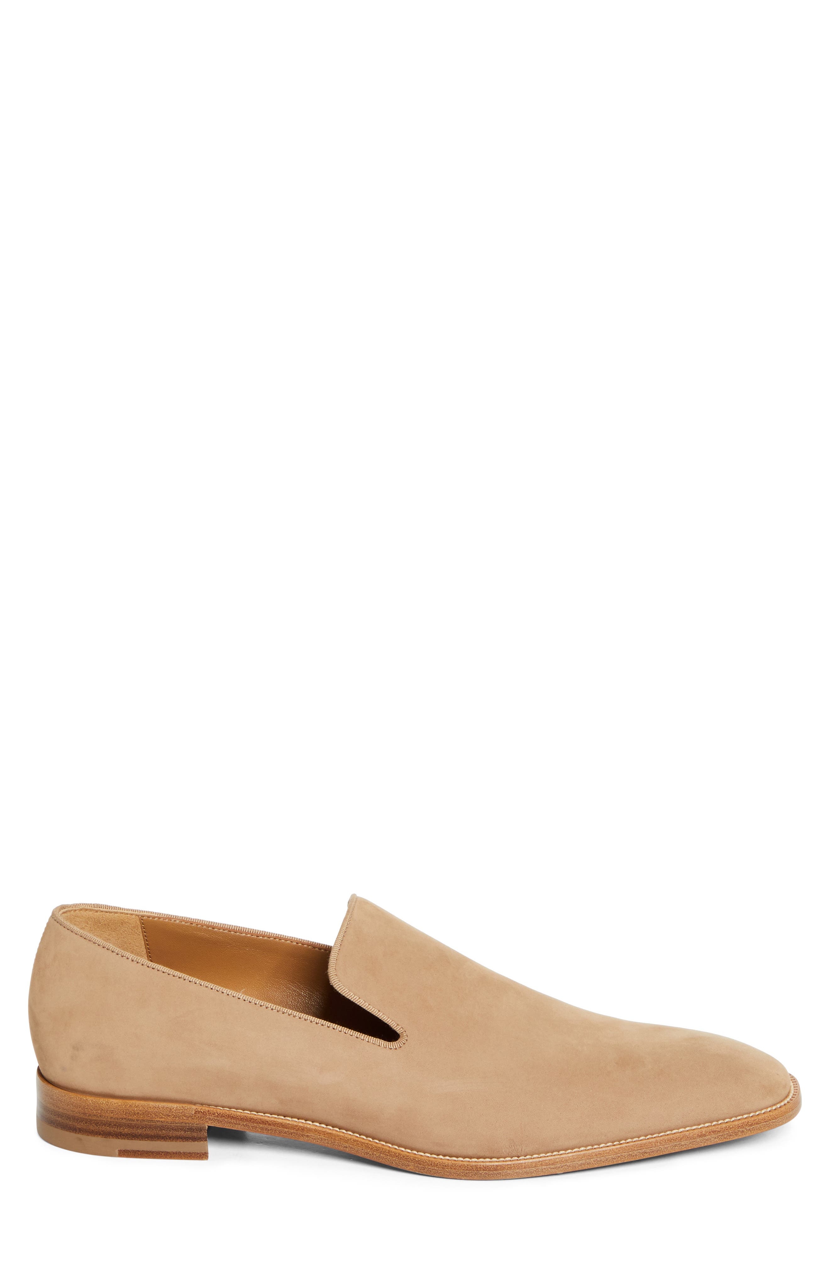 Christian Louboutin Dandelion Nubuck Venetian Loafer in Lionne at Nordstrom - 3