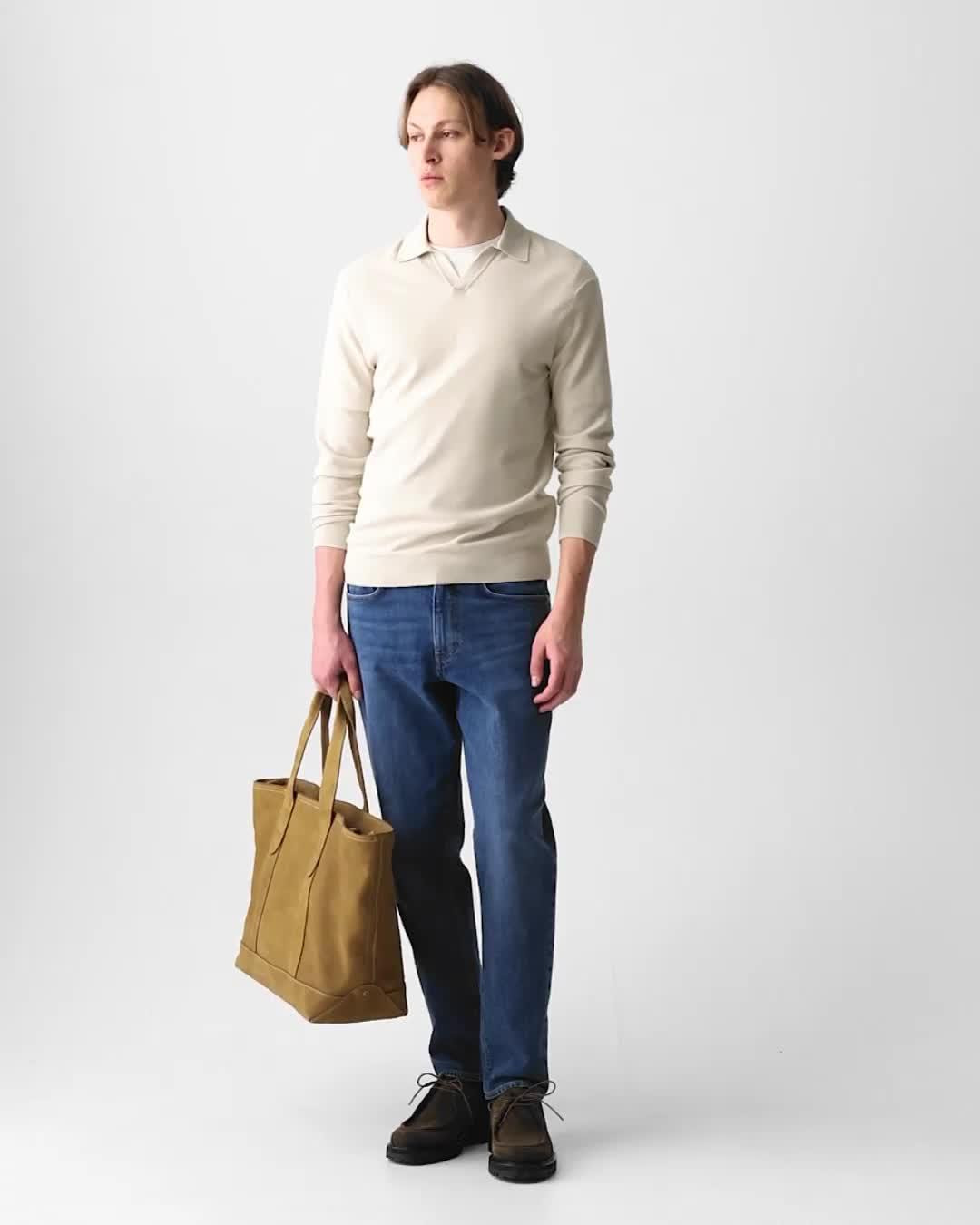 Soris Polo Shirt in Light Bilen - 7