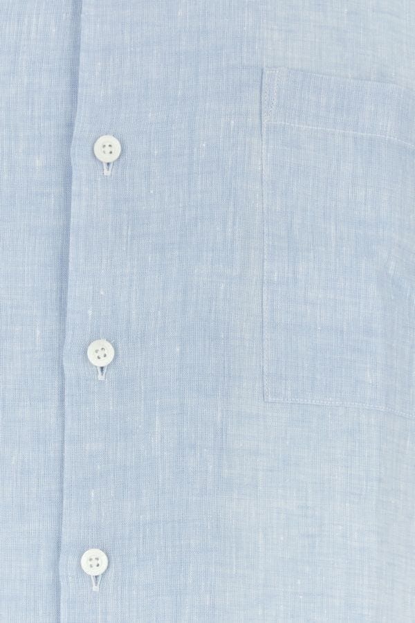 Light blue linen shirt - 3